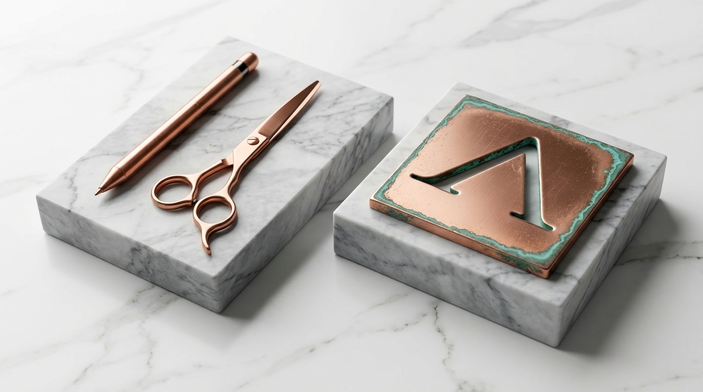 Copper Adaptiv Stratum mark representing controlled engineering