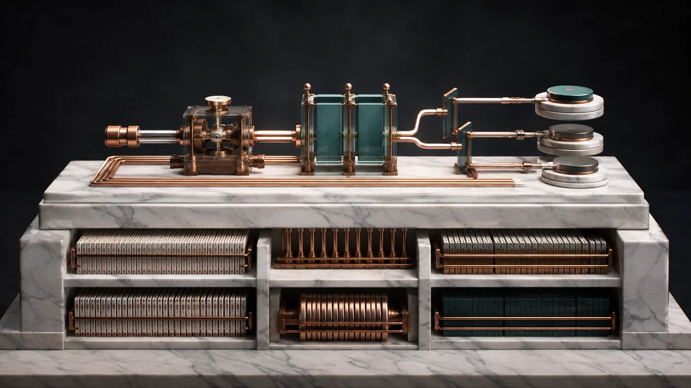 Controlled automation operating above a strong marble foundation of organized records and business rules
