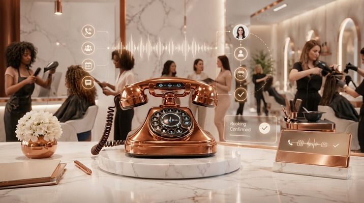 Established appointment-based salon suited for supervised phone coverage